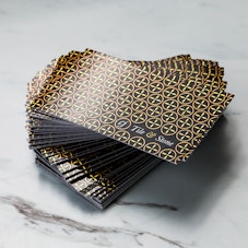 Inline Foil Business Cards