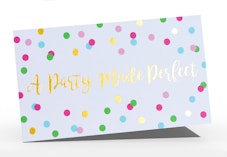 Uncoated w/ Stamped Foil Postcards