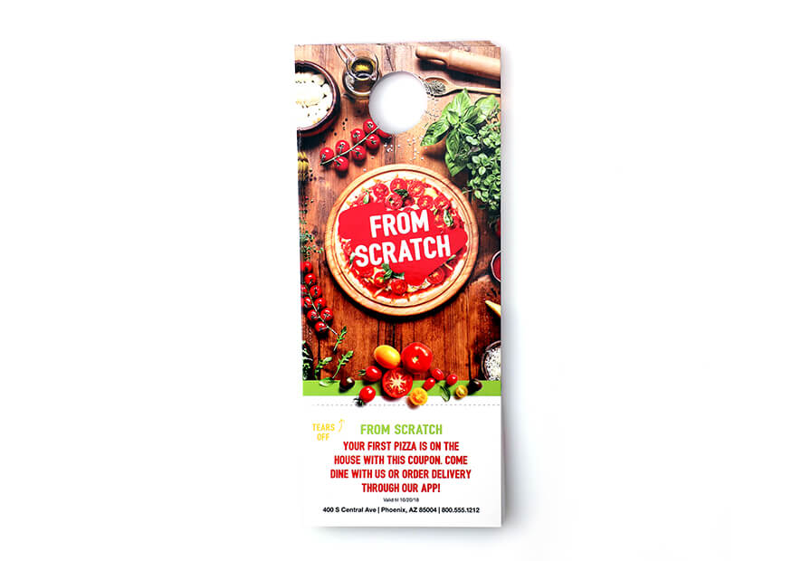 Door Hanger Printing Done Right With Premium and High Quality Cardstock